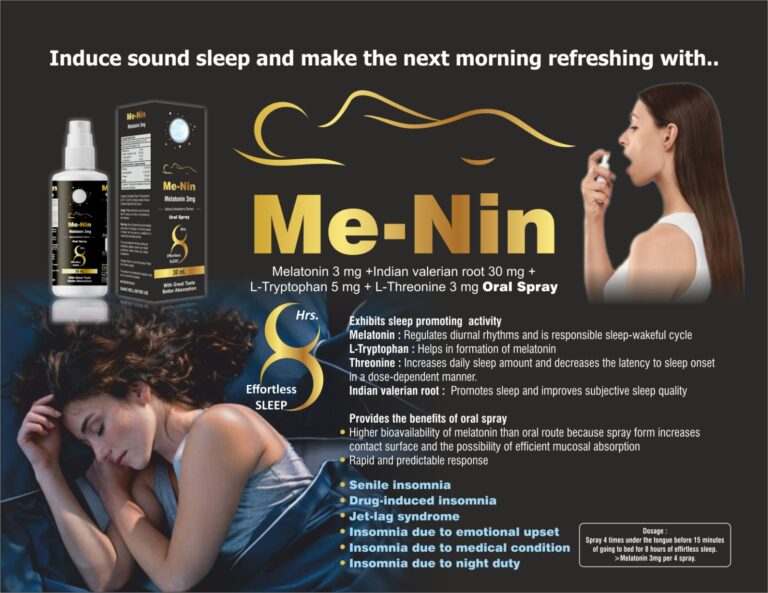 Me-Nin for sleep disorder