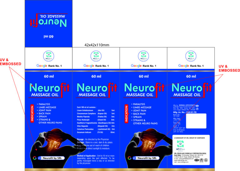 neuro fit massage oil